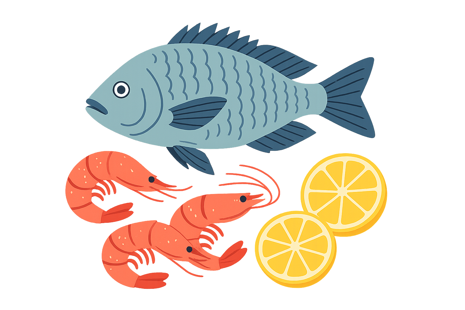 Peixes frescos na promoção de terça-feira